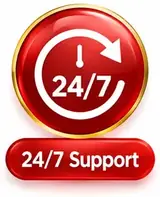 24/7 phone support