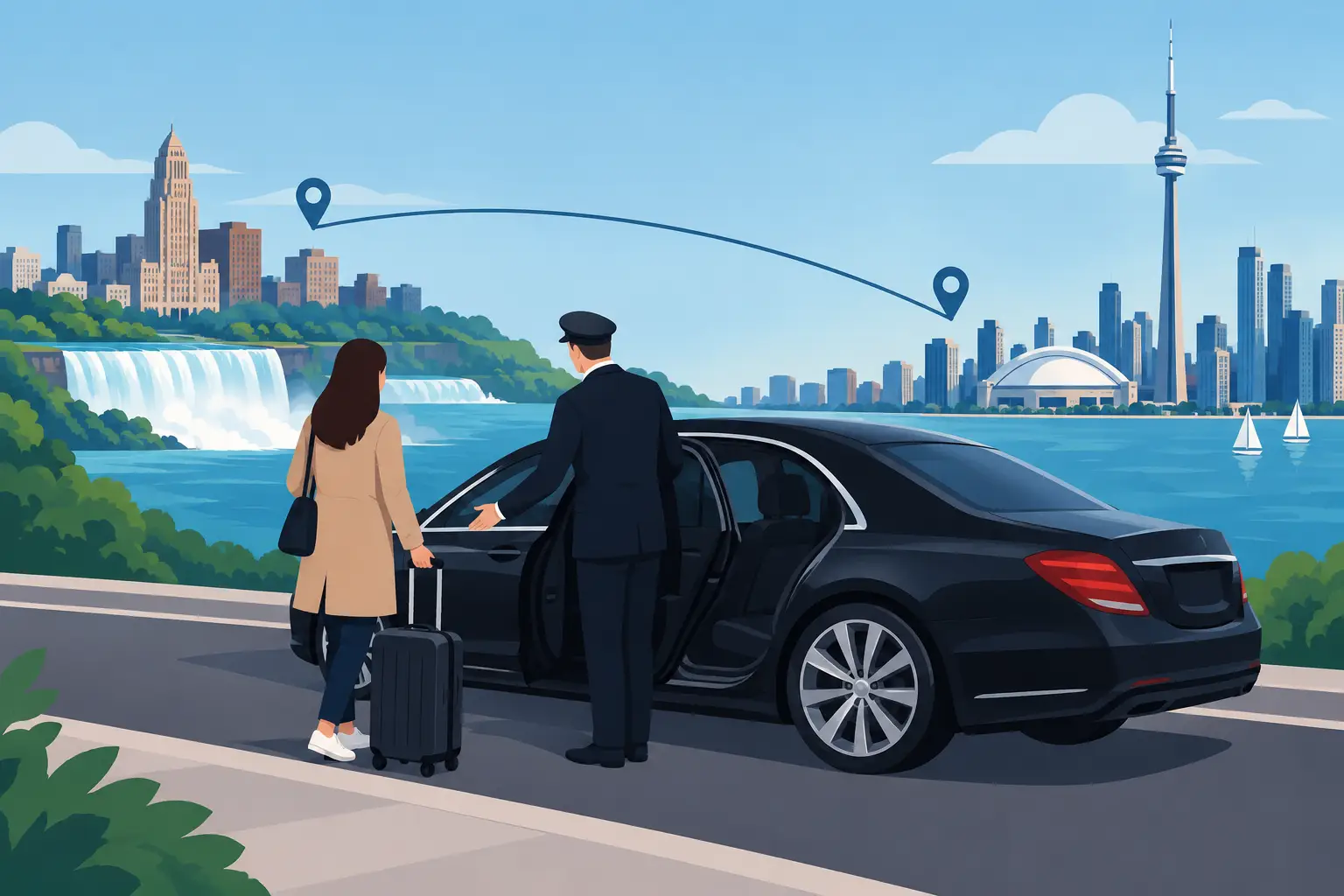 Buffalo to Toronto Private Car Service: What to Expect