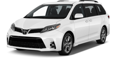 2018-toyota-sienna-se-minivan-angular-front buffalo airport to niagara falls